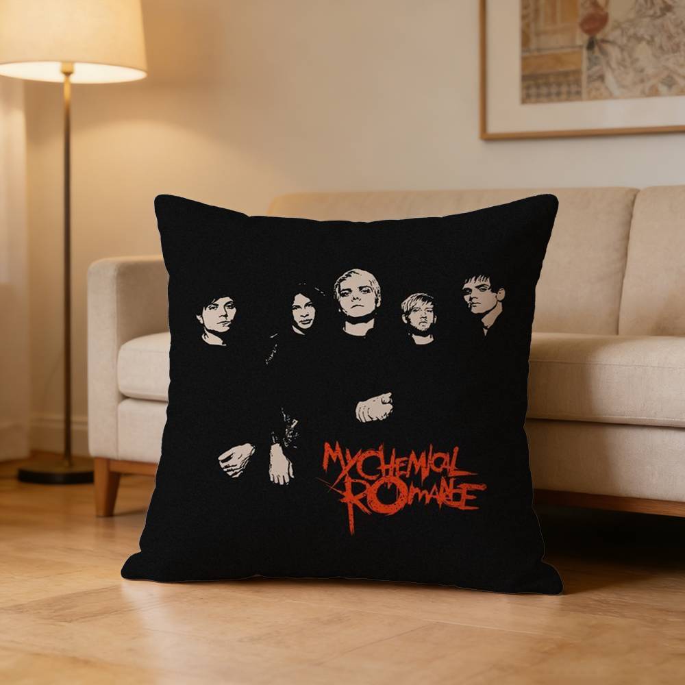 Моя CChemical RRomance MCR Наволочка С Рисунком Печатная Наволочка Для Гостиной Подушка На Диван
