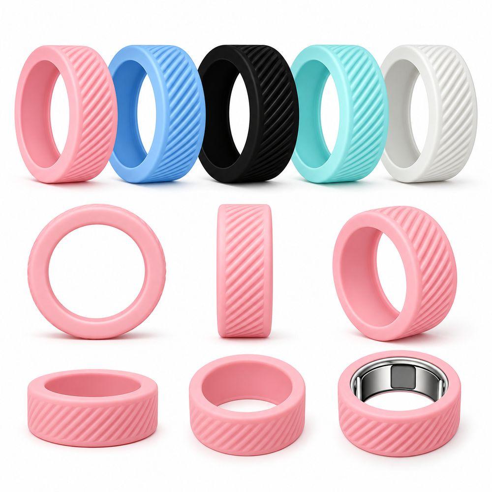 Silicone Smart Ring Cover Shock Resistant Daily Jewelry Protection New Ring Protector