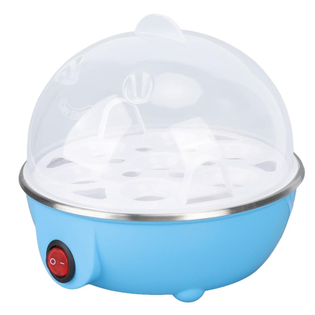 Chicken Egg Cooker Make Up to 7 Large Boiled Eggs Anti Dry Burning Automatic Power Off Egg Poacher with Heating Plate