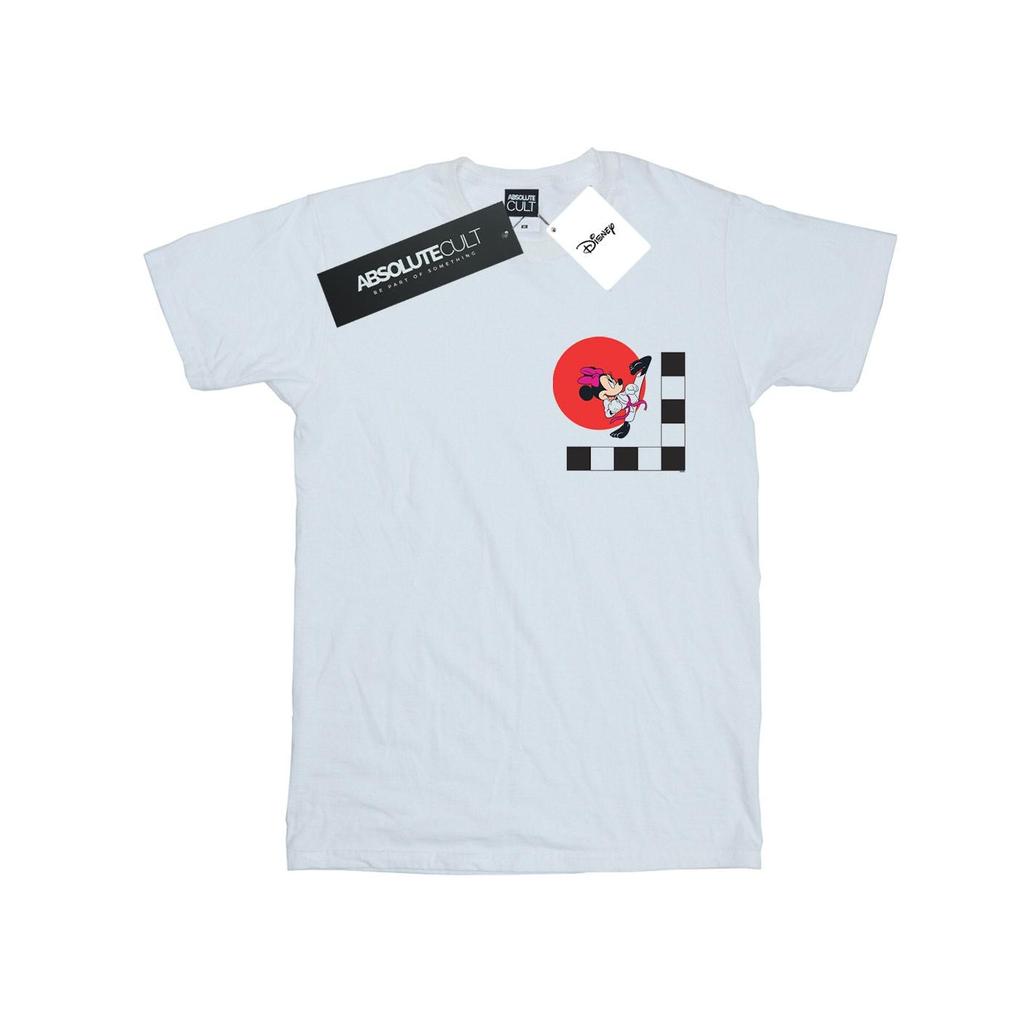 Disney Womens/Ladies Minnie Mouse Karate Kick Cotton Boyfriend T-Shirt