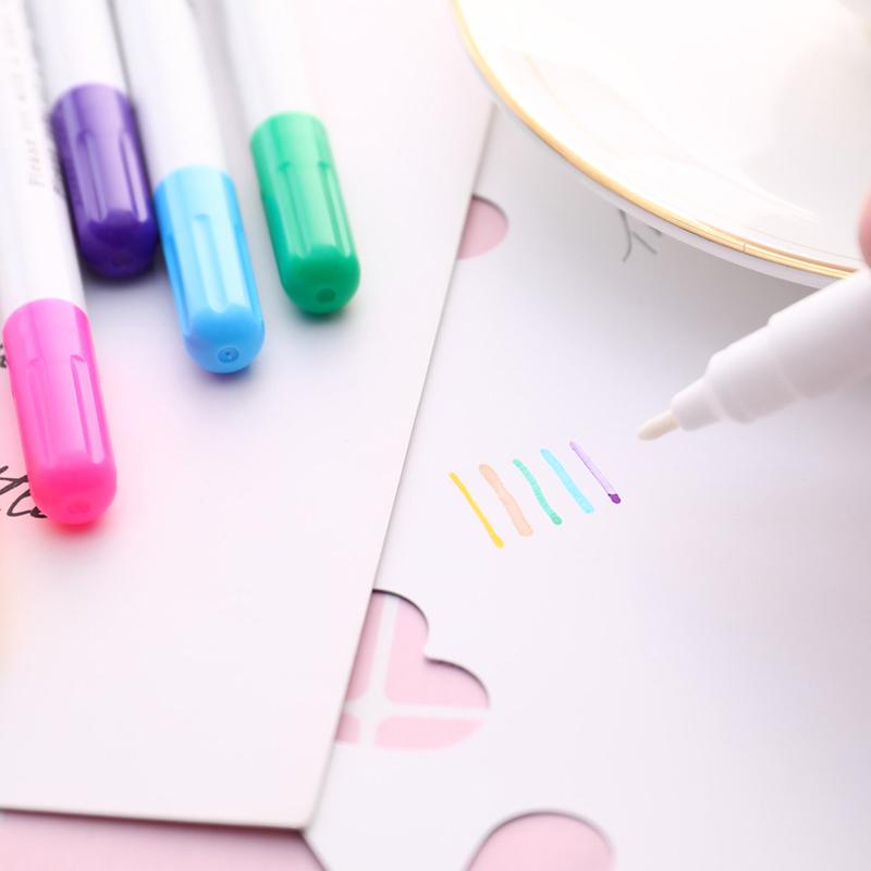 6 шт. растворимые в воде стираемые ручки, маркеры для ткани, карандаш, аксессуары для шитья