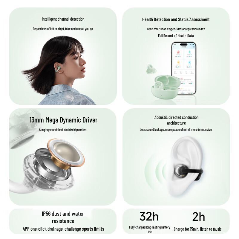 EDIFIER Lolli Clip Wang Yibo Signature Open-Ear ANC Earbuds