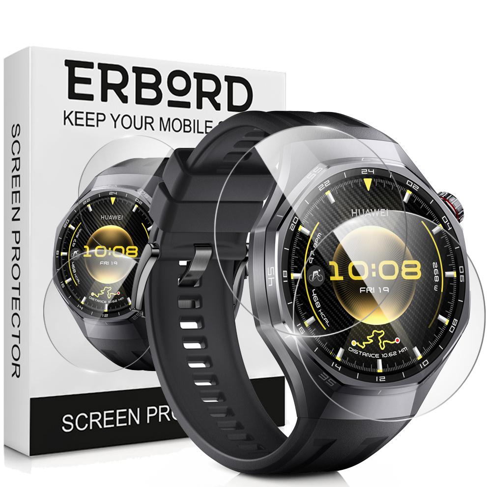 2x ERBORD Tempered Glass for Huawei Watch GT 6 Pro 46mm, Glass