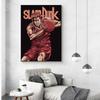 Аниме Slam Dunk плакат и принты, японский фильм, холст, картина, игра в баскетбол, настенная картина для мальчика, детская комната, украшение дома