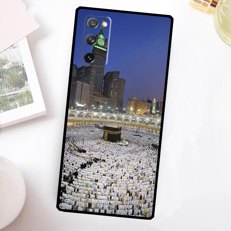Чехол Мечеть Аль-Харам Мекка Для Samsung Galaxy S24 S23 S22 Ultra S21 S20 FE Note 10 Plus Note 20 S8 S9 S10