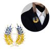 Trendy Women's Jewelry Brooch with Threaded Fringe Wheat Lapel Pin Jewelry Charm Accessory for Clothing And Bags