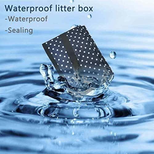 Складной лоток для кошачьего туалета - Omxyinma - Портативный - Водонепроницаемый - Синий