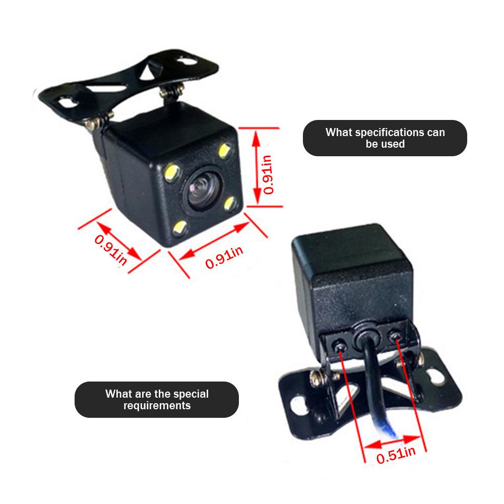 1Pc Car Rear View Camera Bracket Plate Lights Mount Universal Vehicle Reverse Cam Back Up Holder For Kia K3 K3S