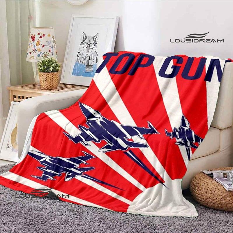 Классический фильм Top Gun Плед Детский теплый и красивый плед Мягкий и удобный плед Подарок на день рождения
