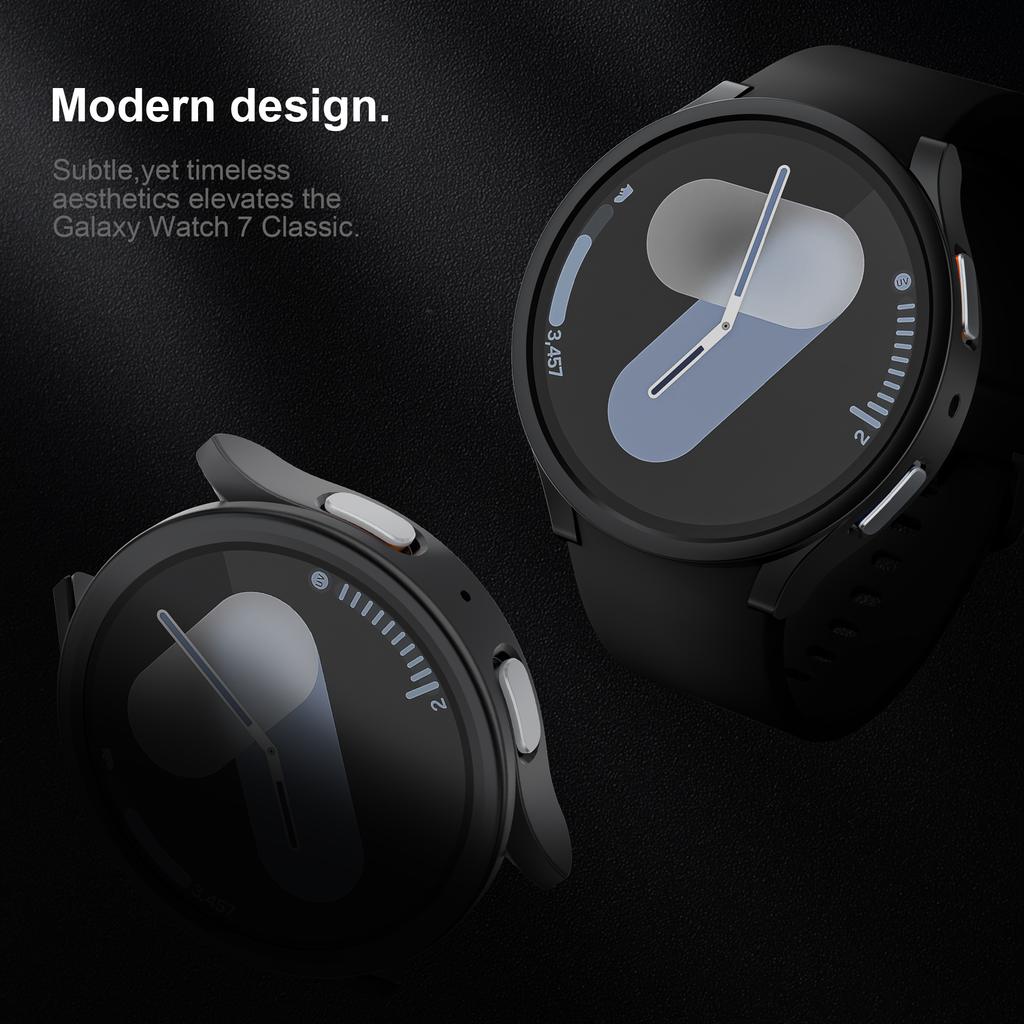 Case for Samsung Galaxy Watch 7 FE 40mm 44mm Accessories PC Frame Protective Hard Bumper Shell Cover Galaxy Watch 7 smart watch