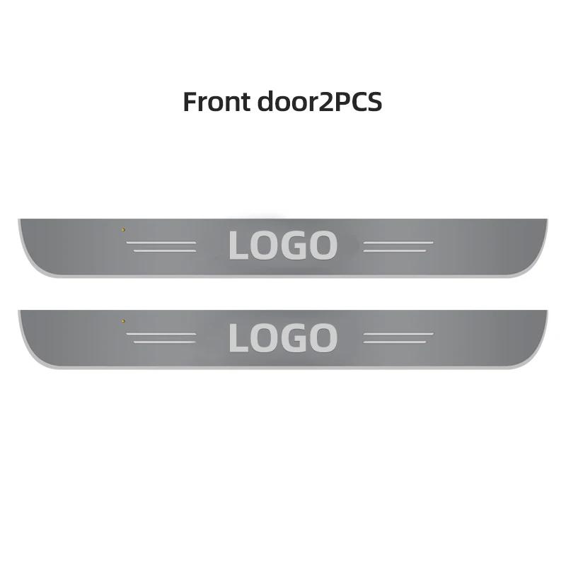 Custom Wireless LED Car Pedal Light Sill Pathway Welcome Scuff Light for SEAT Ibiza Leon Arona Ateca Arosa Exeo Tarraco