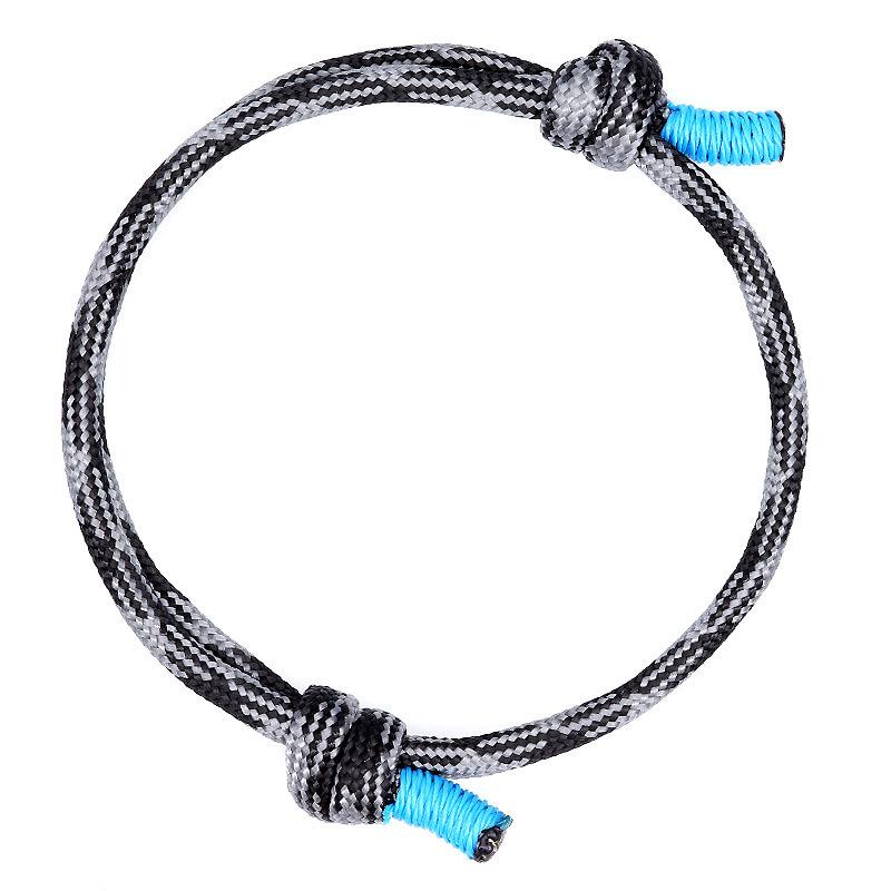 Спортивный браслет на веревке Lucky Survival для женщин и мужчин, ручная работа, цветные браслеты из миланской веревки для пар, ювелирные изделия для влюбленных женщин, дружба