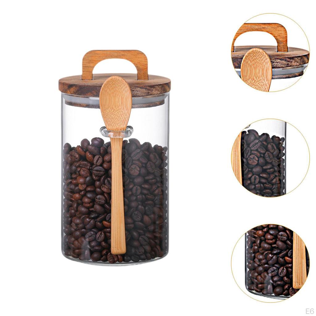 Набор герметичных стеклянных канистр для хранения на кухне