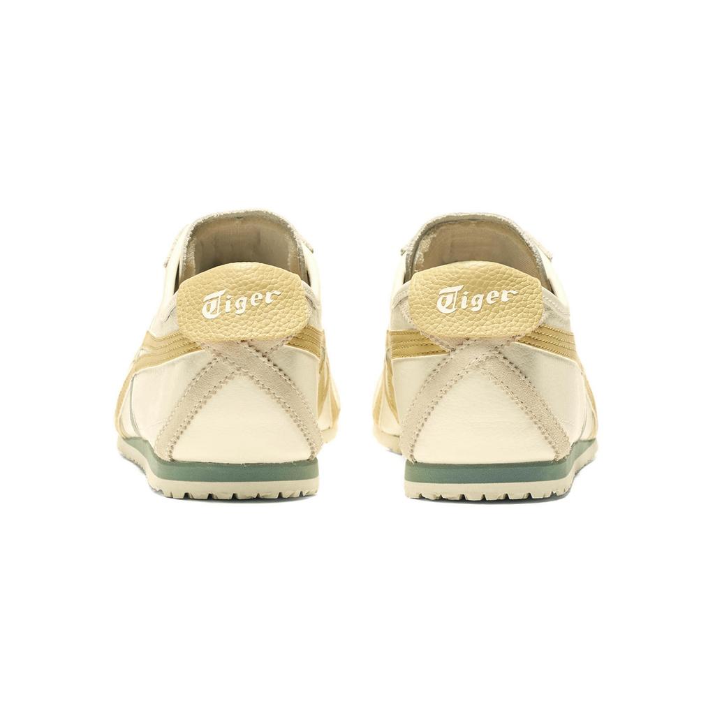 ONITSUKA TIGER Кроссовки унисекс Mexico 66 кремовые с минерально-коричневыми полосками 1183A201-120
