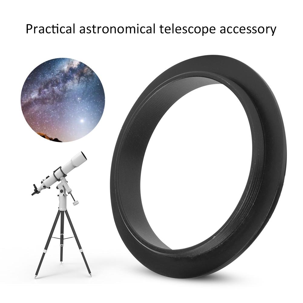 Адаптер для астрономического телескопа  Адаптер M48мм-M54мм  Алюминиевый сплав Черный Аксессуар для астрономического телескопа