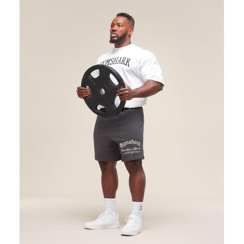 Gymshark Break Your Barriers Shorts Onyx Grey A2b1g Gb7n