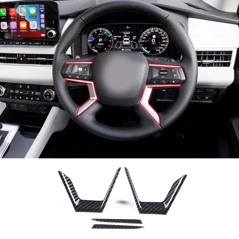 Для Mitsubishi Outlander 2026 2026 2026 ABS Углеродное волокно Декоративная накладка на центральную консоль Внутренняя крышка ручки двери Аксессуары