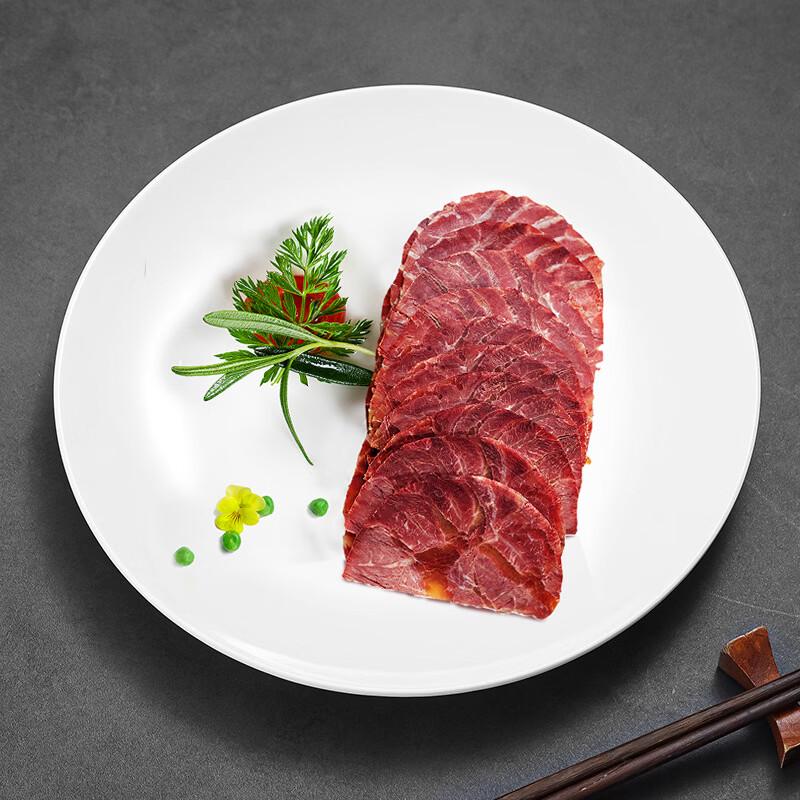 Hundun White Melamine Deep Buffet Plate