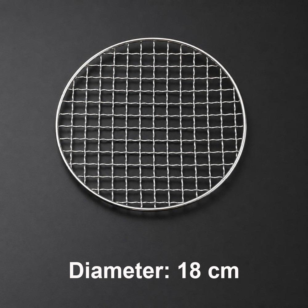 Round Grill Racks Food‑Grade Grill Mesh Washable Grill Net