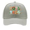 Whimsical Christmas Year Numbers Coo Sandwich Baseball Cap Sun Cap Outdoor Workouts Hat