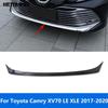 Накладка на передний бампер для Toyota Camry XV70 LE XLE 2017 2018 Хромированная решетка Комплект обвеса Сплиттер Диффузор Автомобильные аксессуары