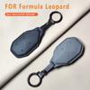 Чехол-брелок для автомобильного ключа-пульта для BYD Equation Formula Leopard 5 8 3 Кожаный брелок Прочный Роскошный Держатель-защитник Аксессуары