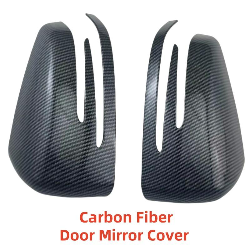 Car upgrade For BENZ ML Klasse W166 GLX166 2011 2012 2013 2014 2015 Car Piano Black Carbon Accessories Door Mirror Cover Trim
