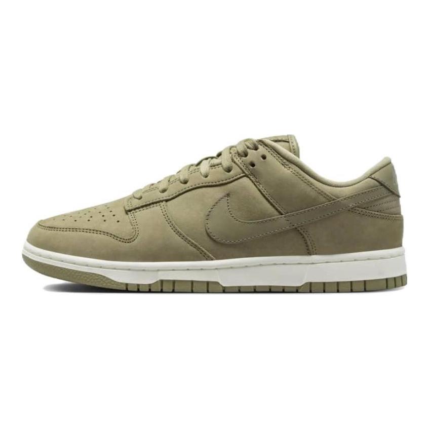 Nike Dunk Low Prm Нейтральный Оливковый Женские Кроссовки для Скейтбординга DV7415-200
