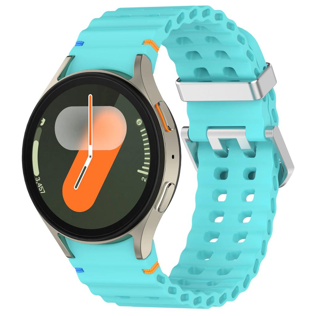 Ремешок для Samsung Galaxy Watch 7/6/5 Pro/4 classic 40мм 44мм Спортивный силиконовый Без зазоров на запястье correa Браслет Ремешки для Galaxy Watch 7