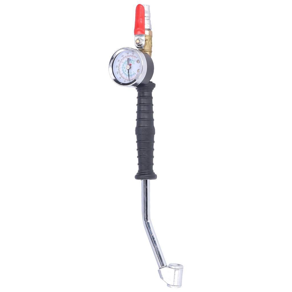 Tire Inflator with Pressure Gauge  Nozzle Accessory Replacement for Maintenance
