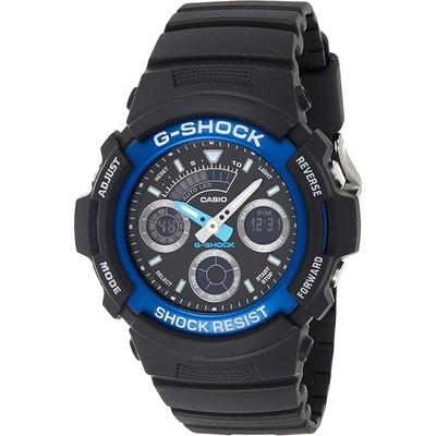 G-Shock AW-591-2ADR Digital Analog Watch Blue 200M Water Resistant Men's Timepiece