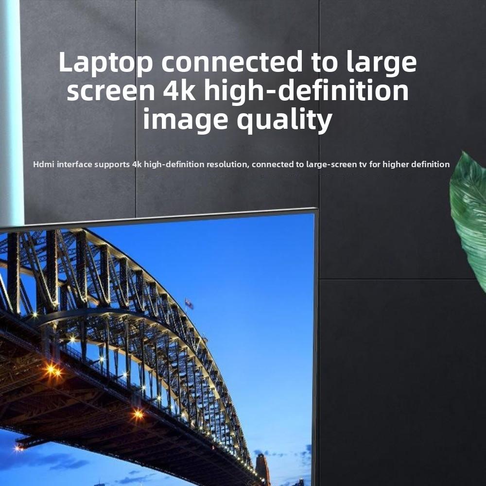 Док-станция 4K30 Type C to HDMI USB C Hub 3 в 1 Адаптер для ноутбука с многофункциональностью