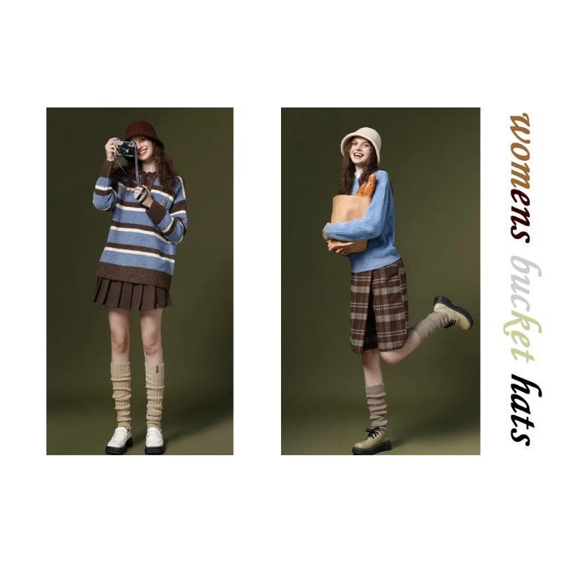 Зимние теплые шерстяные шапки для женщин, элегантная однотонная панама, регулируемая окружность головы, шапка-бини для мужчин, для отдыха на природе, сохраняющая тепло