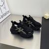 Suding thick-soled small waist dad shoes women's 2025 autumn new small 6cm height-increasing color matching sports and leisure shoes