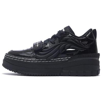 Кроссовки Li Ning SMFK X We Wu Platform Gothic Wings Classic Trendy Casual Low-Top женские кроссовки черного цвета AGCS370-1