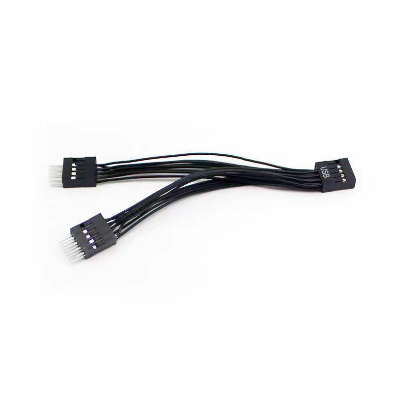 Адаптер кабеля-удлинителя USB 9-контактный на 2 порта для материнской платы настольного компьютера