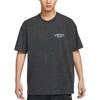 Nike SB T Shirts Men's Gray Black Crew Neck Moderate HV1307-045