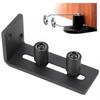 Adjustable Door Stay Roller Wall Mount Doors Stopper Barn Door Floor Guide Hardware Kit