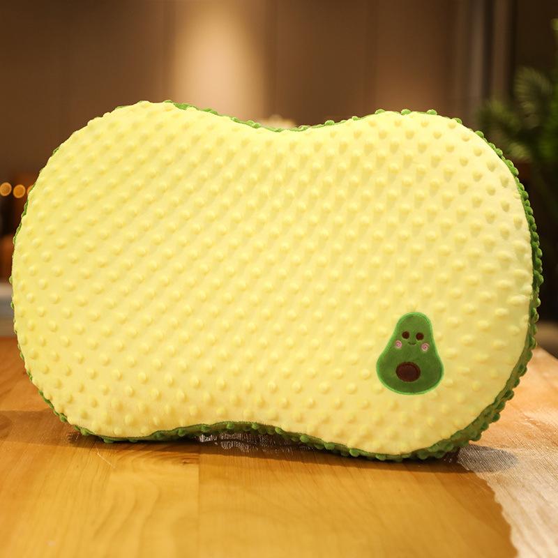 Мягкая подушка-дуду с бархатным животиком, подушка из пены с памятью для сна и декомпрессии, кровать, подушка для снятия стресса для взрослых, подушка для сна с поддержкой, кожаная оболочка