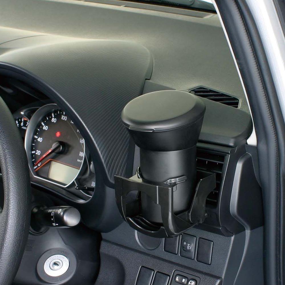 Napolex Japan FIZZ-899 Автомобильная пепельница большая для подстаканника Черная Универсальная