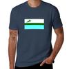 Flag Of Labrador Canada Tshirt High Elasticity Sports Tee Shirt