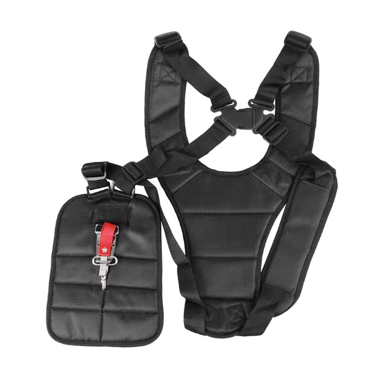 Ремень-подвеска для газонокосилки, электрокустореза, двойной триммерный плечевой регулируемый ремень для кустореза и триммера, садовый НОВЫЙ