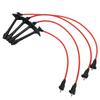 4Pcs Set Spark Plug Wire Set Ignition Cable Kit 90919‑22400 Replacement for Camry Solara L4 2.2L