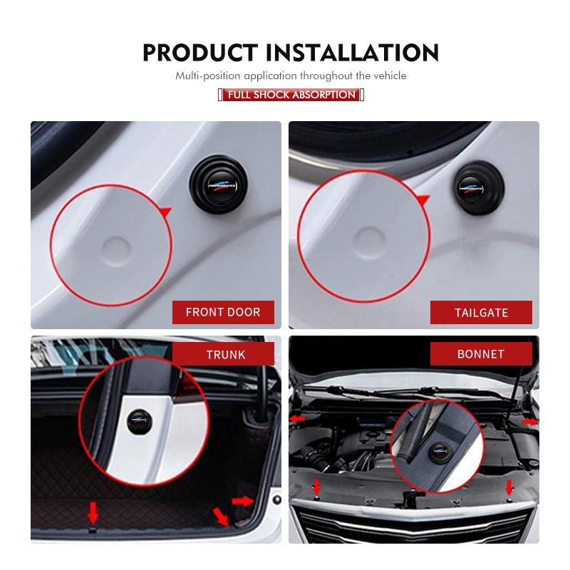 XZDXD1 For BMW Hot 2025 For BMW Night Glow Silicone Car Protector Shockproof Pad Noise-Free 5 Series G30 G31 G32 G38 2021 2020 2019 201
