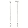 Ladies' Earrings Secrecy E8245CDAWA900 Sterling Silver 5 Cm