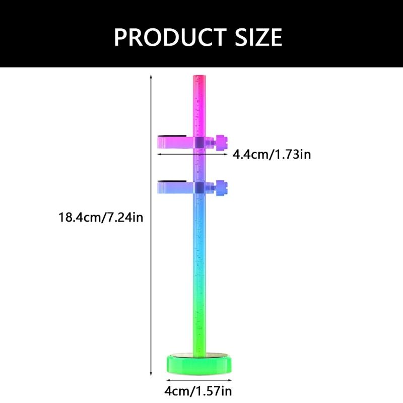 Graphics Card Holder ARGB GPU Support Bracket Adjustment Single Slot 5V 3PIN ARGB Support Video GPU Mount Replacement