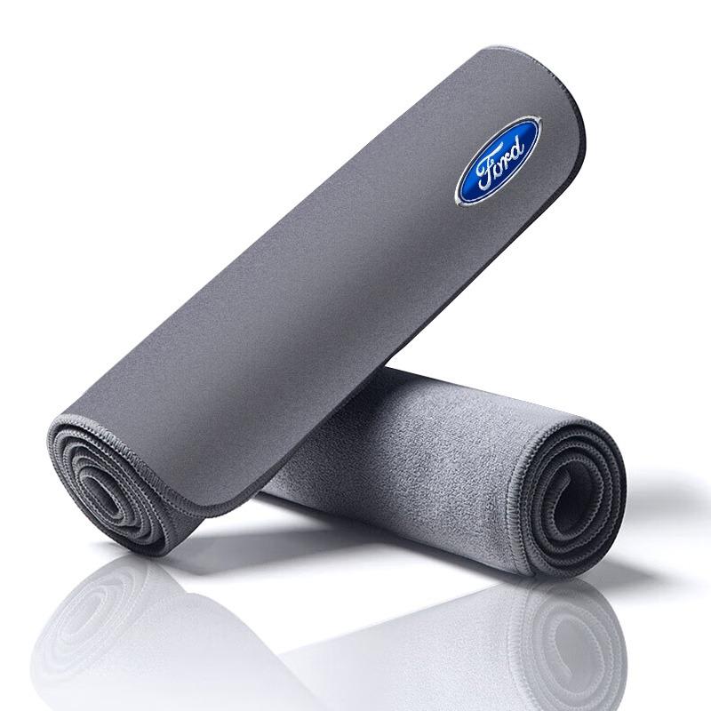 Plush Car Cleaning Towel Wipe Dry Cloth Absorb No Shed Lint Car Tools For Ford Raptor Fiesta Focus 2 3 4 Mondeo Ecosport Mustang Fusion