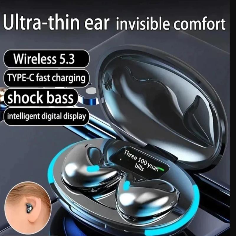 Мини Беспроводные Bluetooth Наушники С Бесплатным Подарком Bt5.3 Наушники для Сна Стерео Спортивная Гарнитура