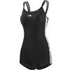 YINGFA Womens One-Piece Swimsuit With Built-in Pad Slim Fit Solid Color Nylon Swimwear Pool Beach Water Sports