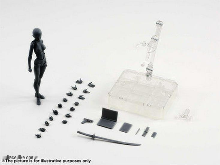 SHF Серые DX 2.0 Подвижные Фигурки: Основы мужского и женского от Такараи Рихито и Ябуки Кентаро